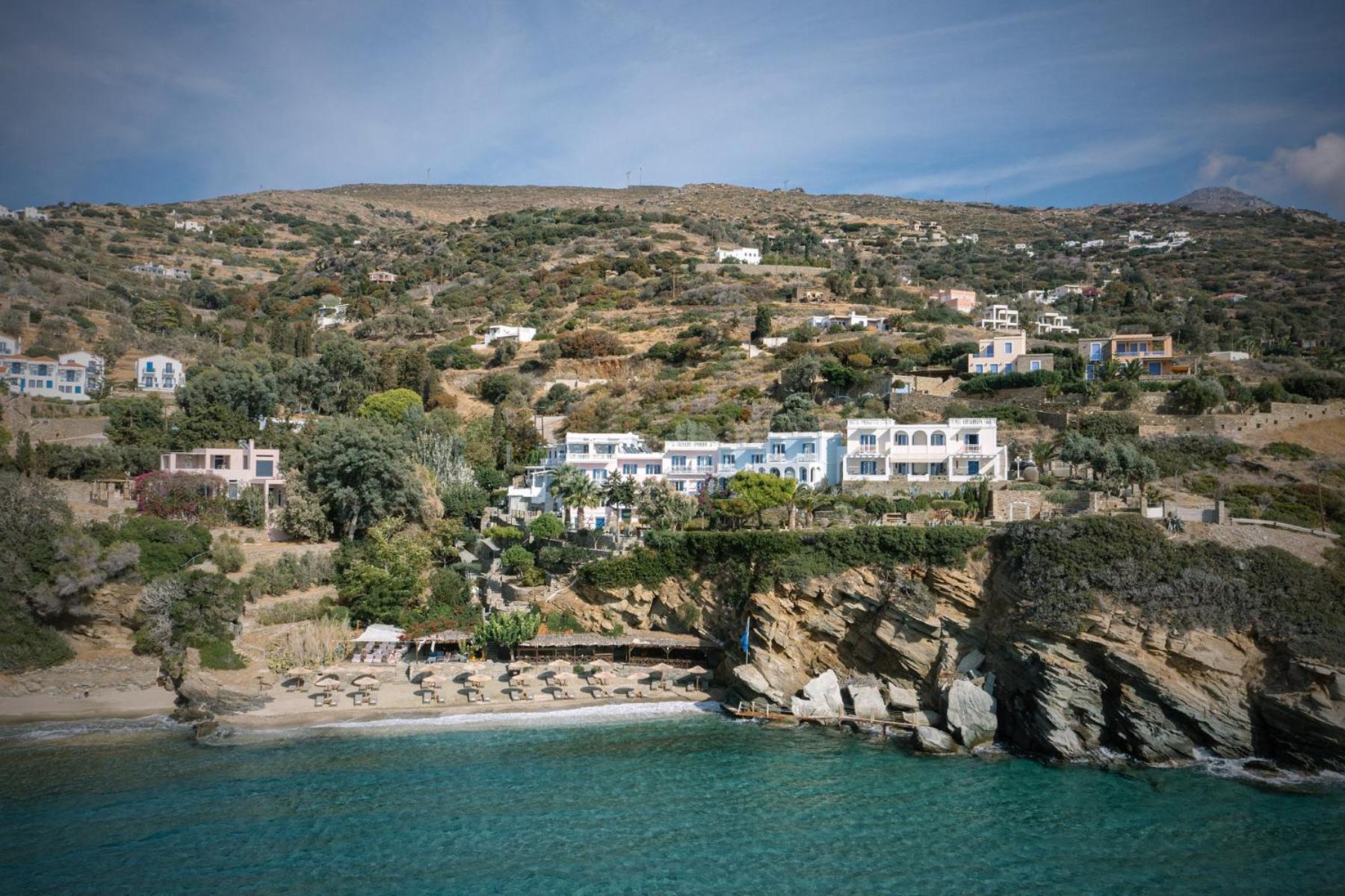 באטסי Aneroussa Beach Hotel מראה חיצוני תמונה